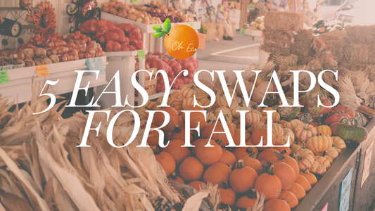 Fall into Sustainability! 5 Easy Ways to Transition into a New Season