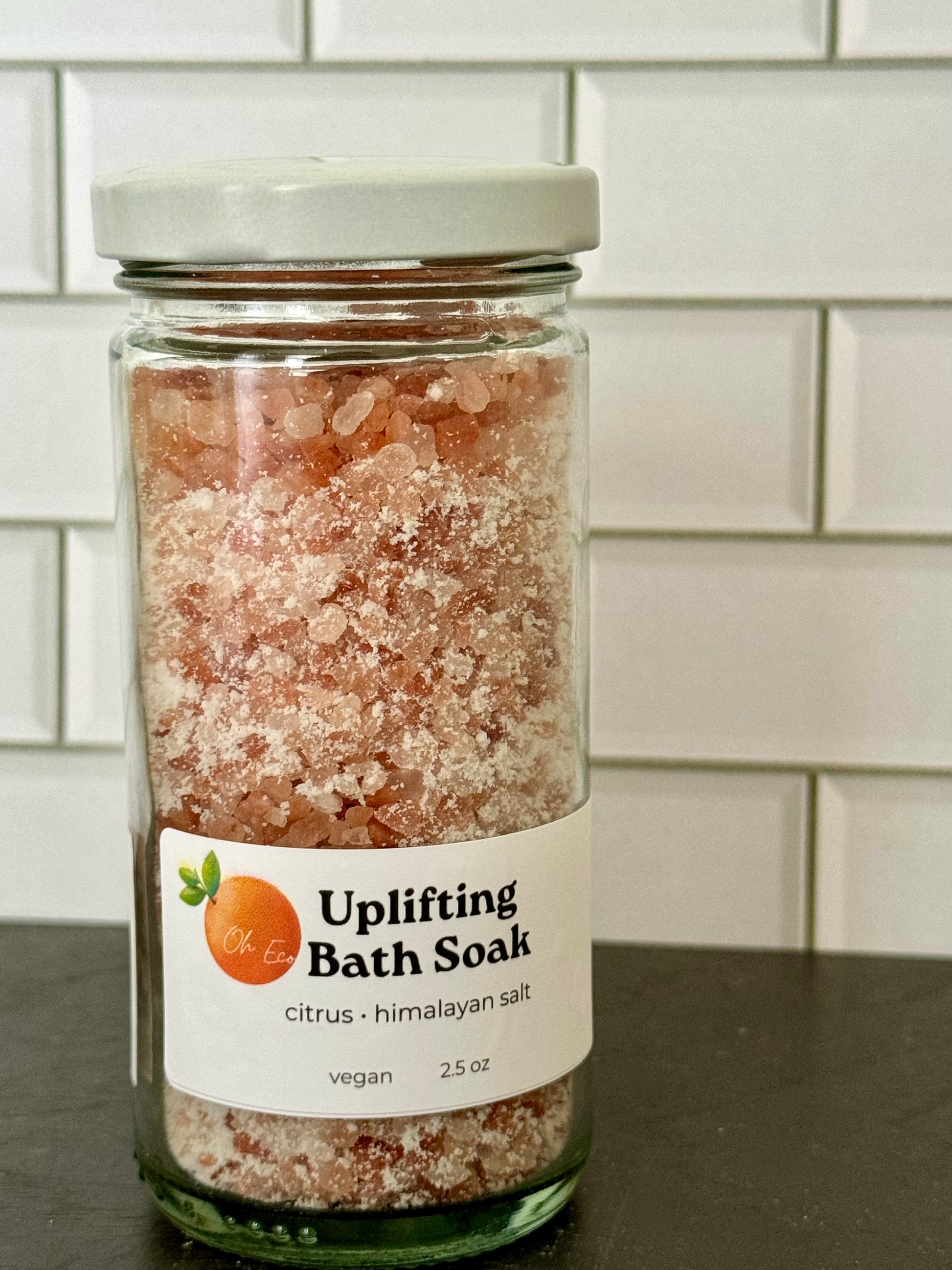 Uplifting Himalayan Sea Salt Bath Soak oheco