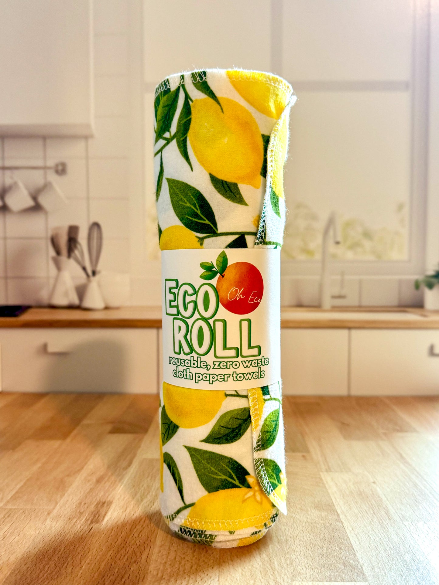 12 Pack Eco Rolls - Reusable Paper Towels