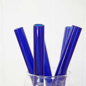 Straight Wide Glass Straws