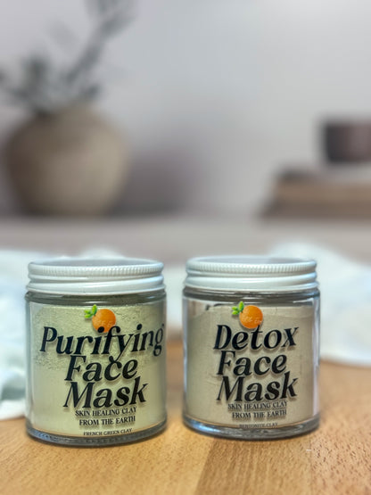 Natural Clay Face Masks