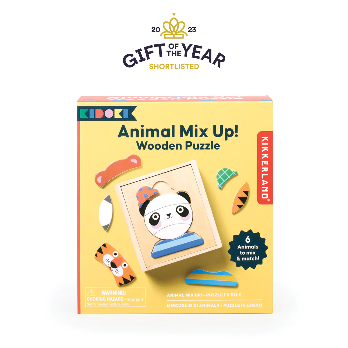 Animal Mix Up! Wooden Puzzle