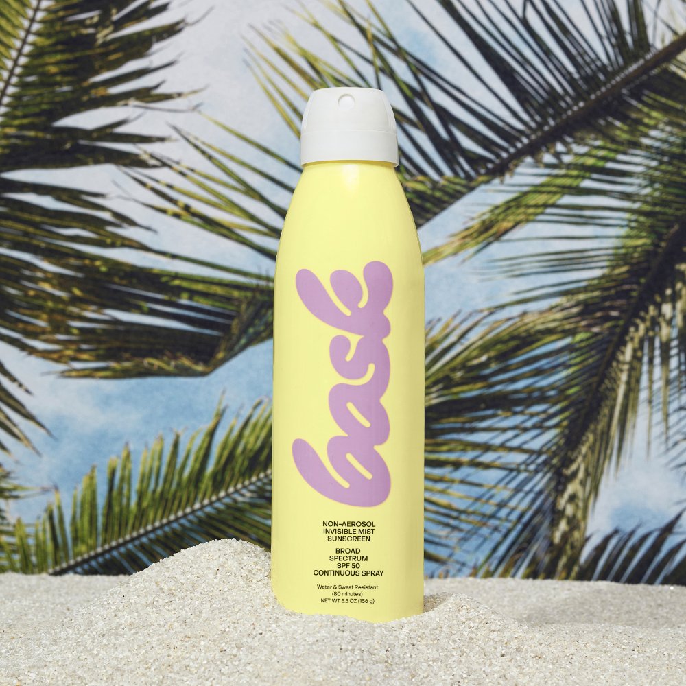 Bask SPF 50 Non - Aerosol Spray Sunscreen - oh - eco