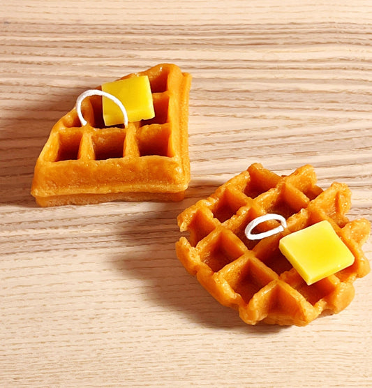 Buttered Waffles - oh-eco