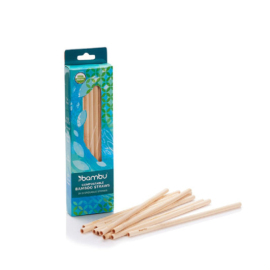 Disposable Bamboo Straws - oh-eco