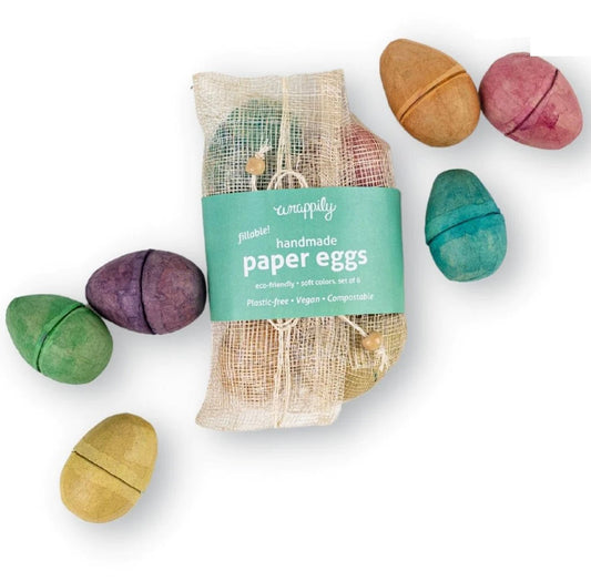 Fillable Paper Easter Eggs - oh-eco