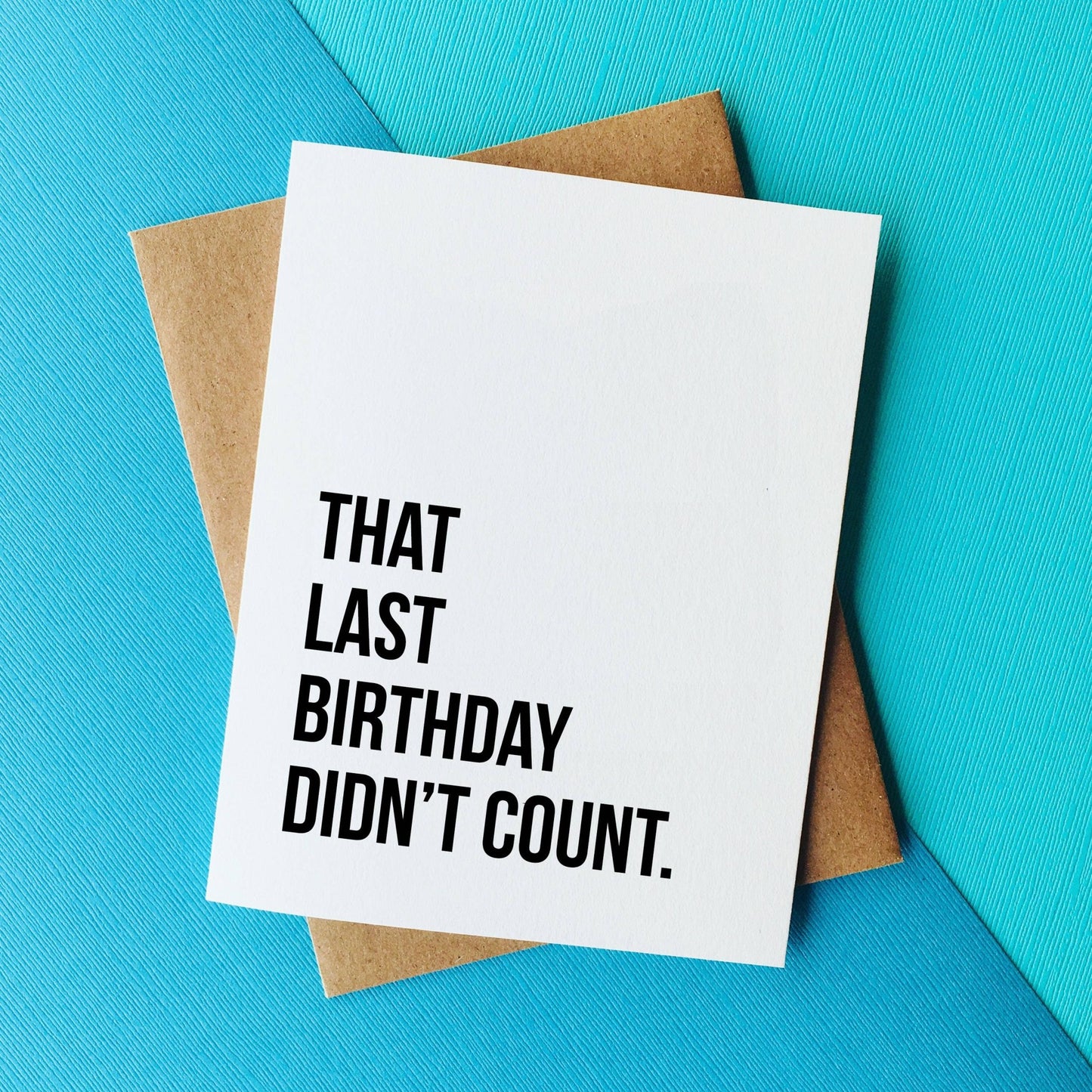 Funny Birthday Card - Post Pandemic Card - oh-eco