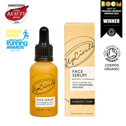 Organic Face Serum with Coffee Oil - oh-eco