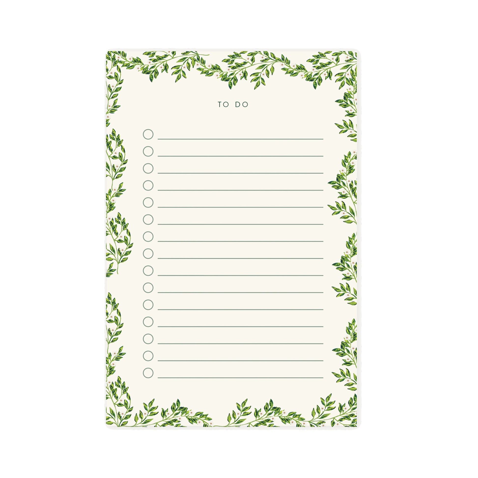 Vines To Do Notepad - oh-eco