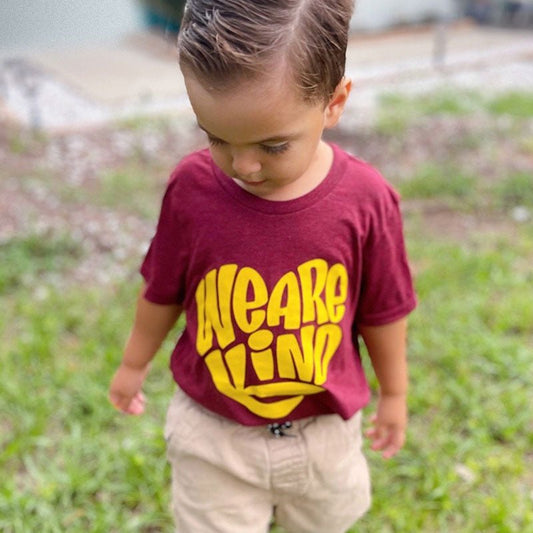 We Are Kind Heart Kids T-Shirt - oh-eco