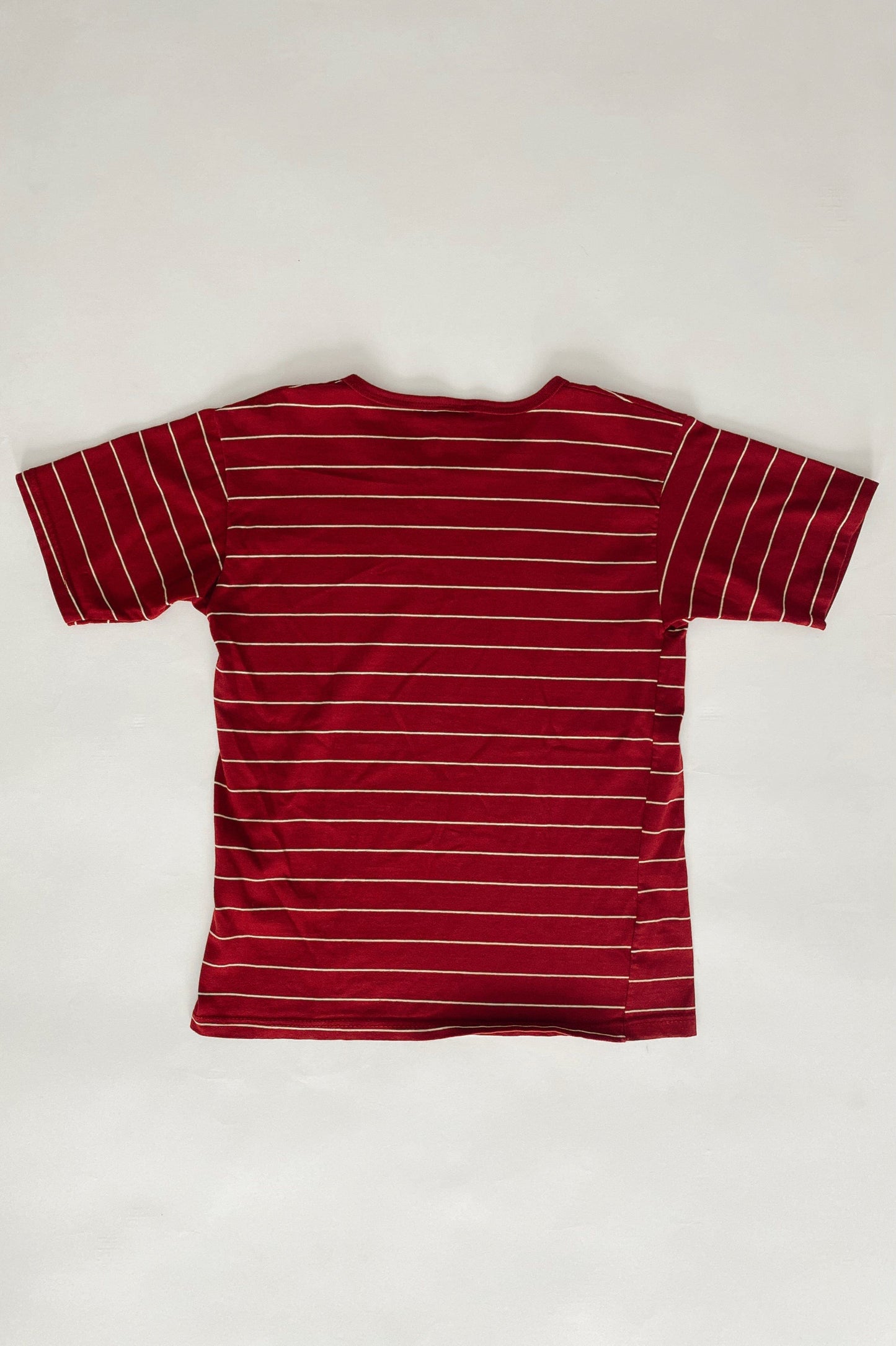 80s Vintage Florida State University Striped Tee / Made in USA / M