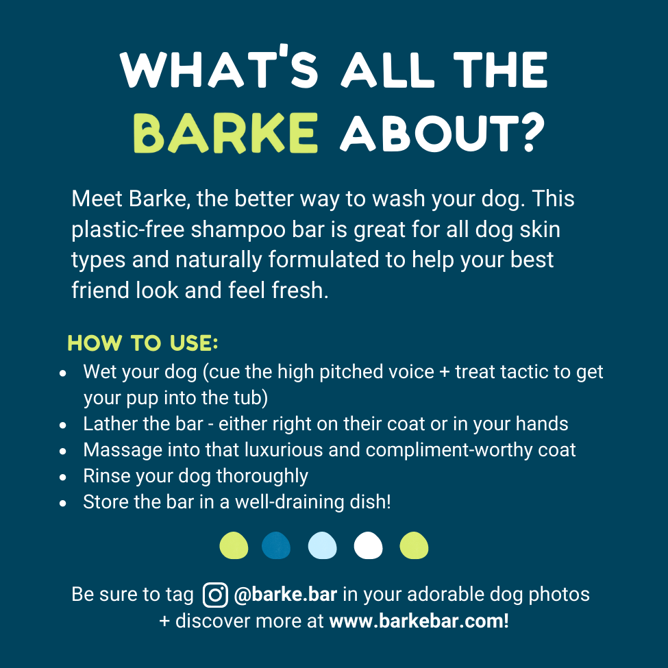 Barke Dog Shampoo Bar