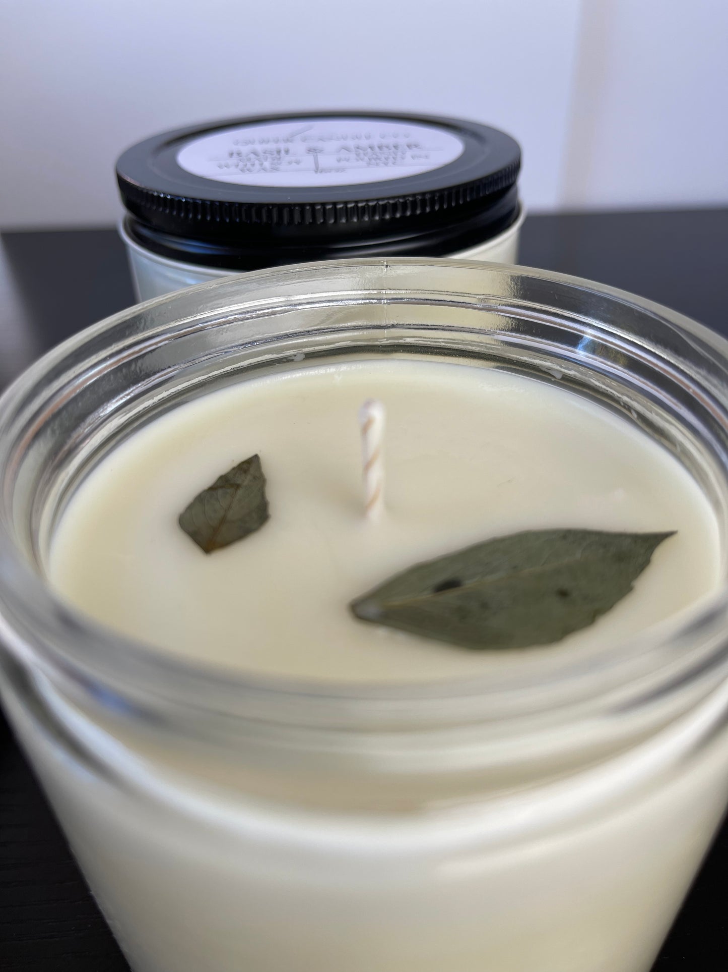 Basil and Amber Candle