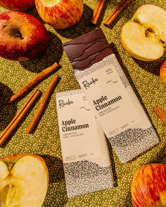65% Apple Cinnamon Chocolate Bar - Limited Batch