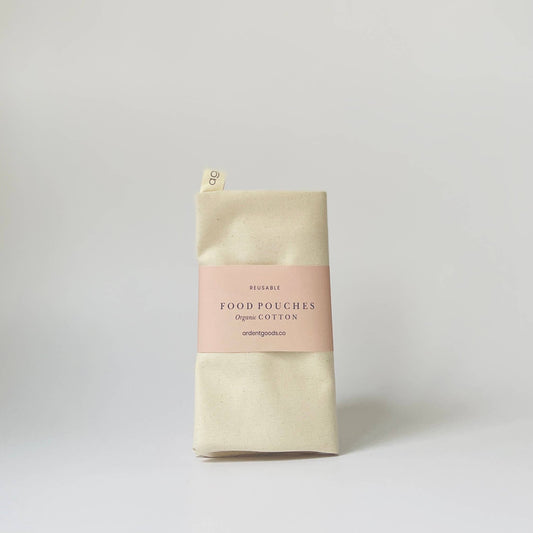 Reusable Food Bags | Organic Cotton Waterproof